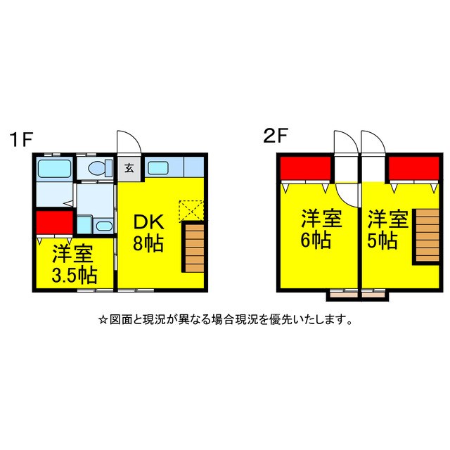 マルクーレ多古の間取り