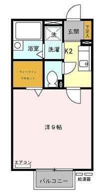 アバンサール一社の間取り