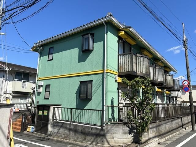 杉並区浜田山のアパートの建物外観