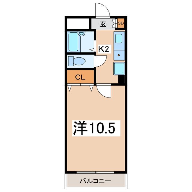 音羽パレスの間取り