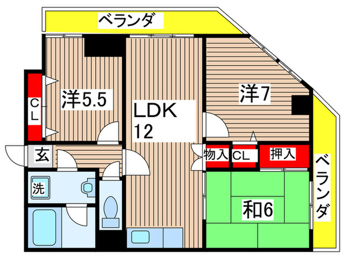 ＴＡＩＹＯ　ＢＬＤの間取り