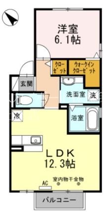 メゾン・オリーブの間取り