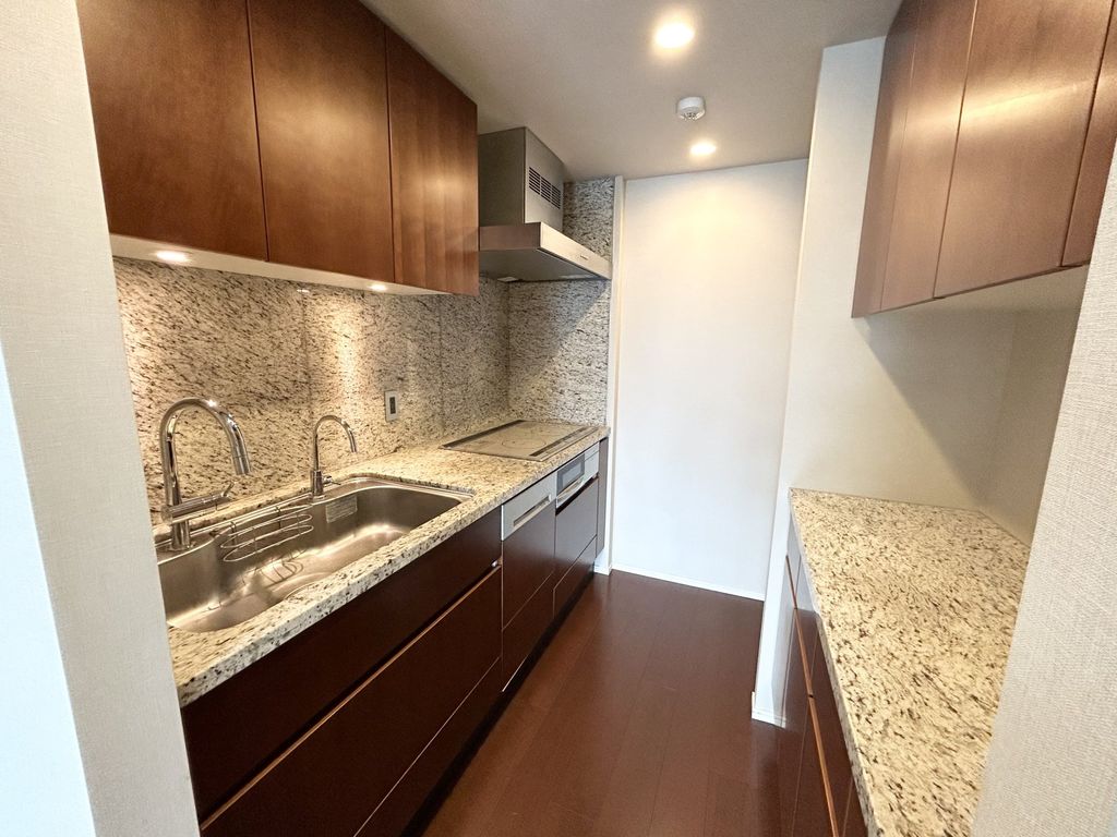 キッチン　浄水器、ディスポーザー、IHクッキングヒーター、食洗機