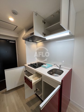 収納　コートエスト都島　キッチン収納