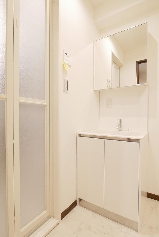 洗面設備　パウダールームにあります