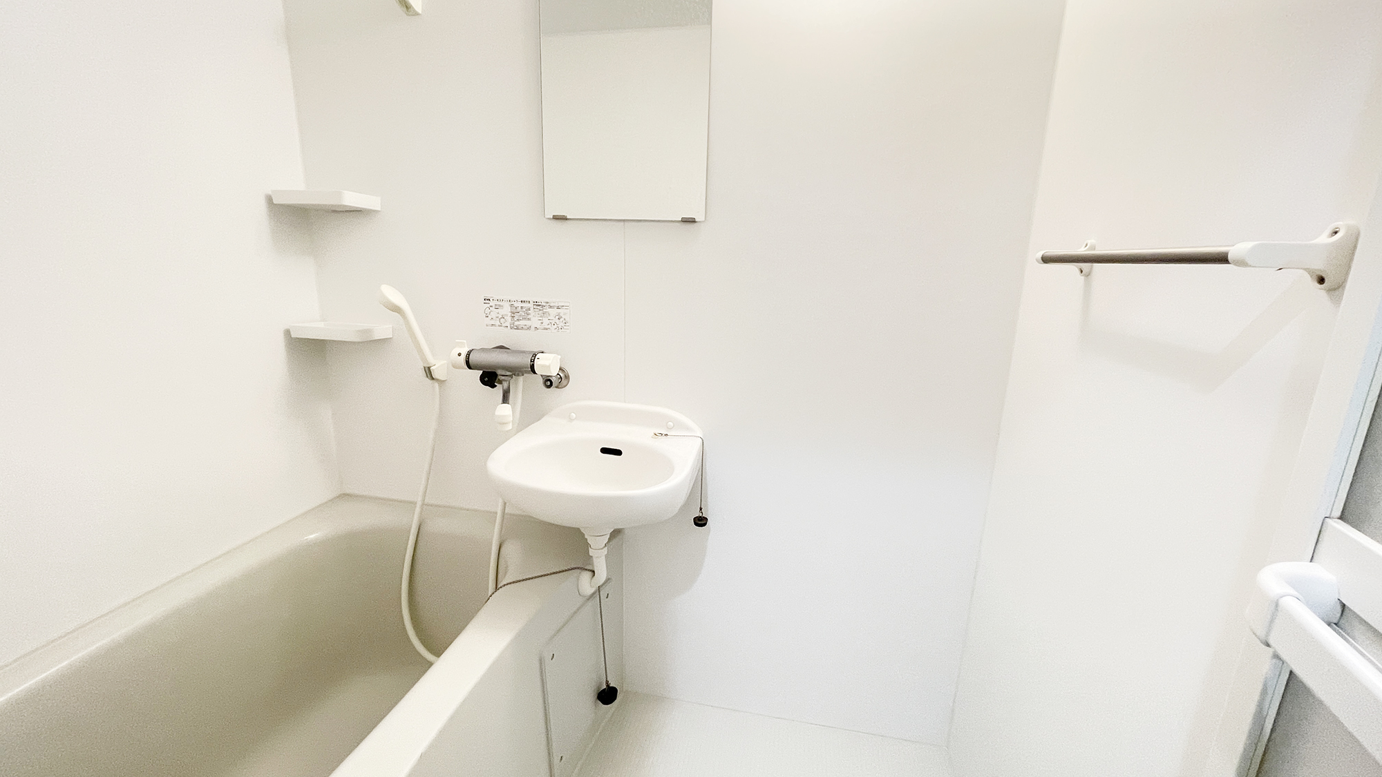 バス・シャワールーム　新築時の写真です。