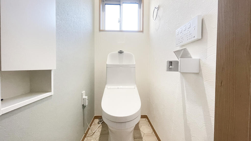 トイレ　新築時の写真です。