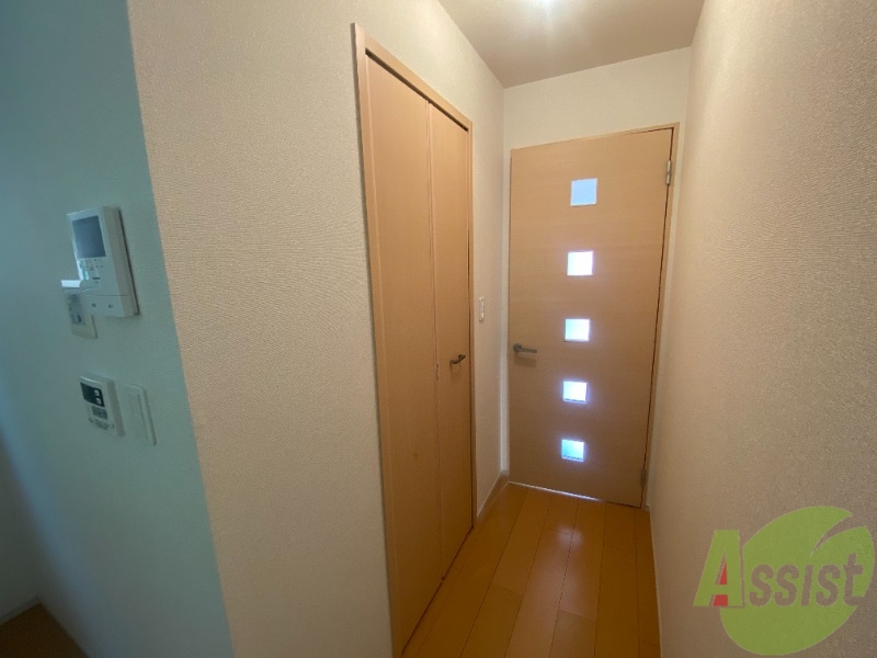 収納　クローゼットがありました。お洋服や荷物はここへ