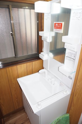 洗面設備　山田アパート　独立洗面台