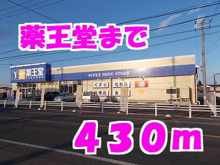 ドラックストア　薬王堂水沢町屋敷店（ドラッグストア）まで430m