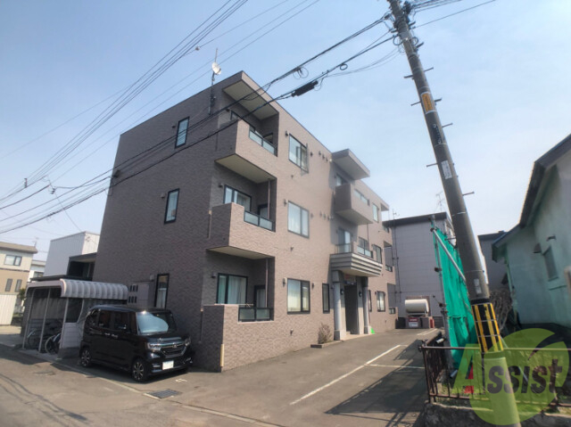 建物外観　札幌市北区北３４条西「プライズＮ３４」