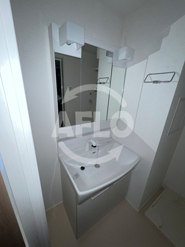 洗面設備　リアライズ長居公園通　独立洗面台