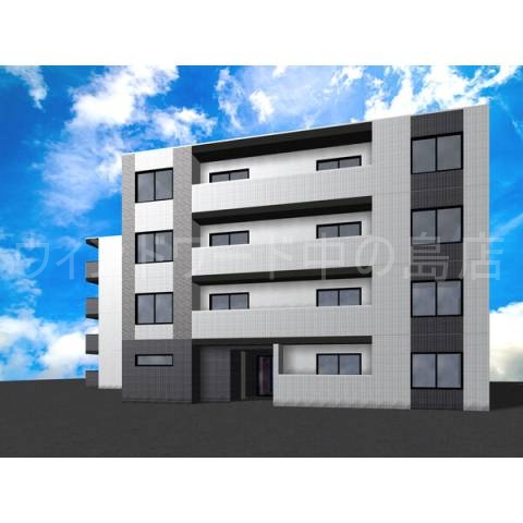 建物外観　完成予想パース