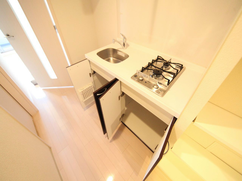 キッチン　システムキッチン　（ガス2口コンロ）