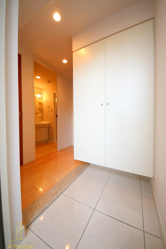 玄関　パークキューブ北浜