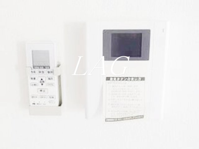セキュリティ　モニター付きインターフォンです。
