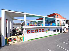 幼稚園・保育園　富田保育園（幼稚園・保育園）まで889m