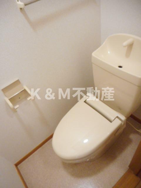 トイレ　トイレもきれいです