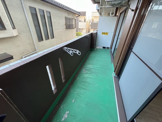 バルコニー　※別部屋の写真です