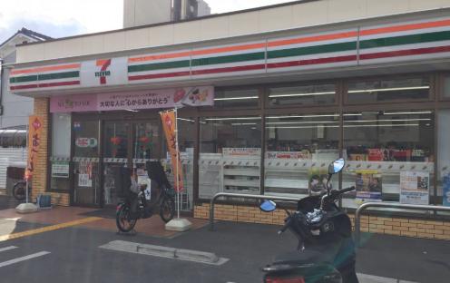 コンビニ　セブンイレブン 大阪巽南3丁目店（コンビニ）まで46m
