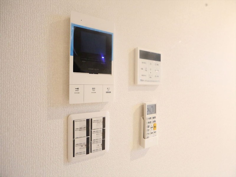 セキュリティ　ＴＶモニター付インターホン　同仕様写真