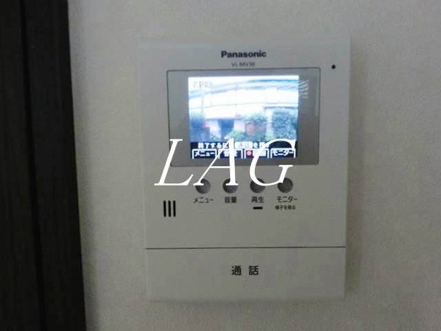 セキュリティ　モニター付インターホンです。