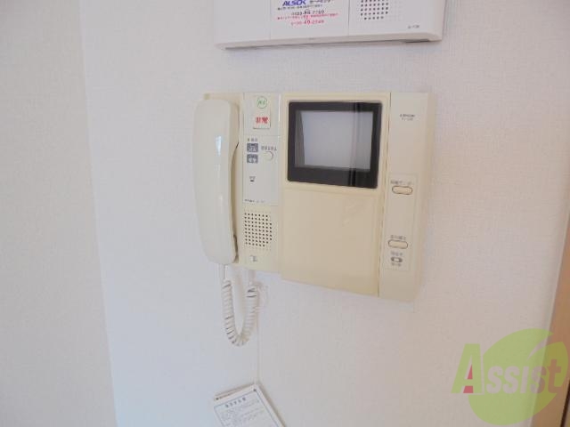 セキュリティ　誰が来たか一目瞭然ですね。