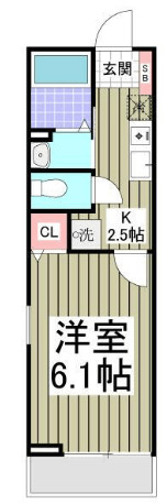 リポス瀬谷B棟の間取り写真