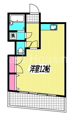 ＪＲ中央線 高円寺駅 徒歩2分 5階建 築56年の間取り写真