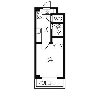 テラス金山の間取り写真