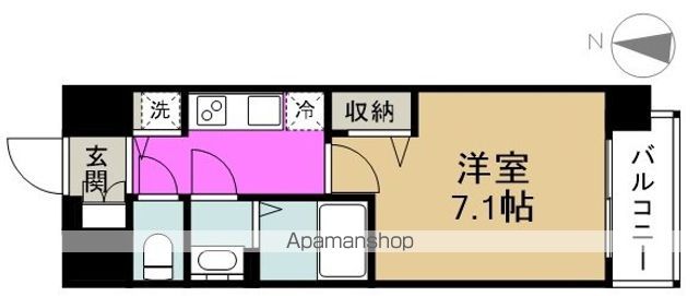 プレサンス野田阪神駅前ザ・ファーストの間取り写真