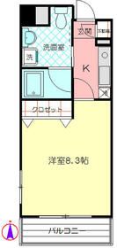 ウイステリア溝の口の間取り写真