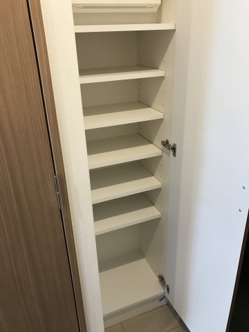 収納　ちょっとした収納スペースも充実しています