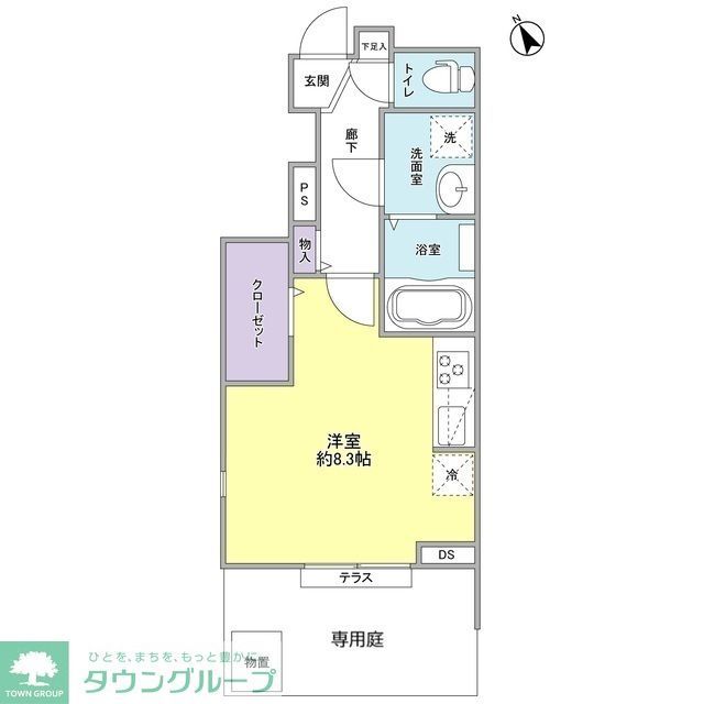 ミルクリークエイティの間取り写真