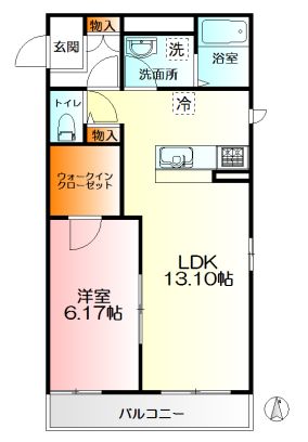 ＲＡＦＥＲＩＯの間取り