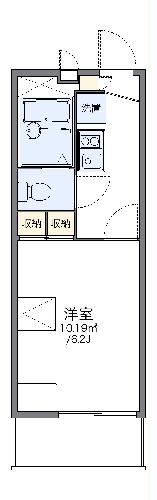 レオパレスＬＡＧＯＯＮの間取り