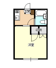 大村ハイツの間取り