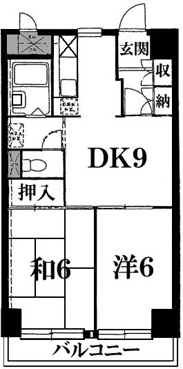 五反野ハウスの間取り