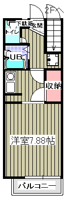 イーサセブンの間取り