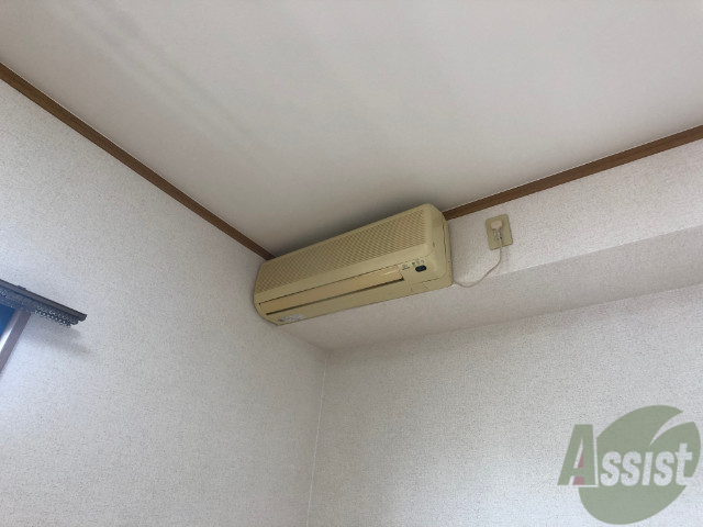 その他設備　エアコンが設置されているので、入居日から利用できます。