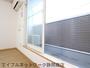 バルコニー　外からの目が気にならないバルコニーで洗濯物が干せます