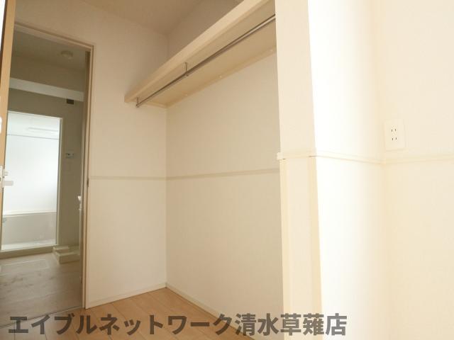 収納　収納のためのスペースです