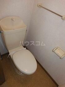 【鉾田市安房のアパートのトイレ】