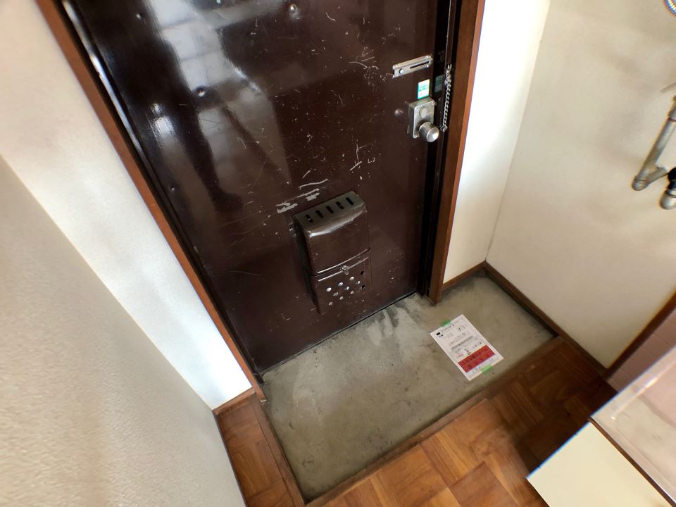 玄関　ベランダからの眺め