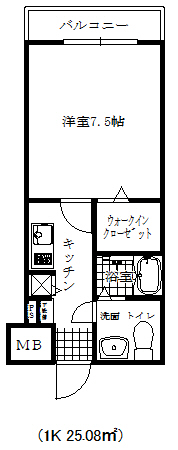 ディナスティ神戸元町通の間取り