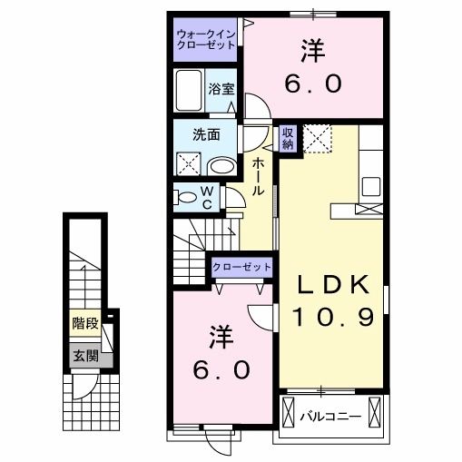 ビューティフル　スプリングの間取り