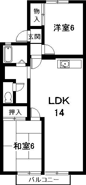 ドリームハイツの間取り