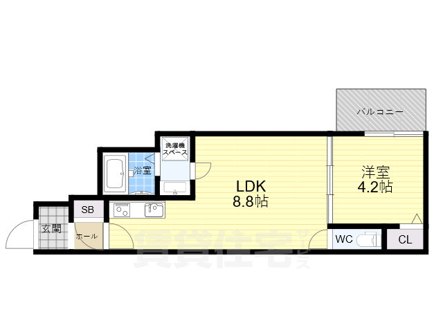 Muses花園本町の間取り