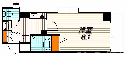 ベラジオ河原町御池の間取り