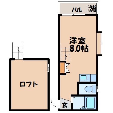 ロフティ本原の間取り